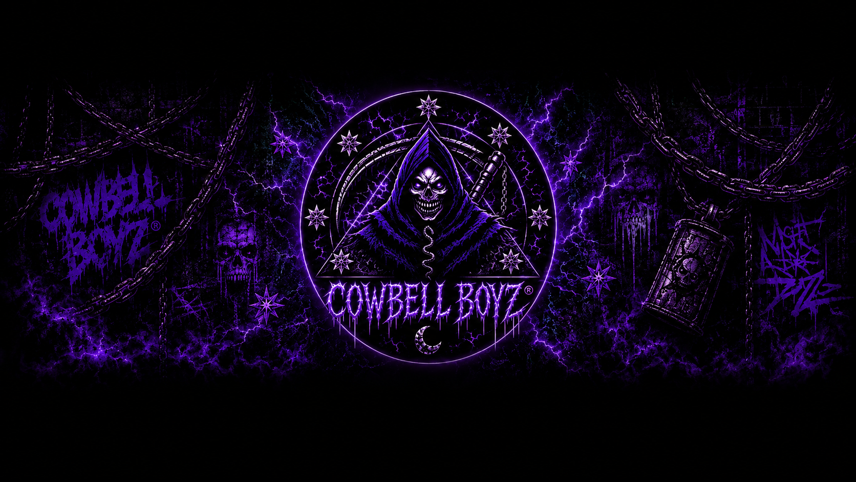 Banner gráfico de Cowbell Boyz